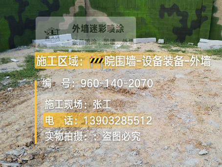 日照迷彩漆喷涂方法（通用 + 数码专项